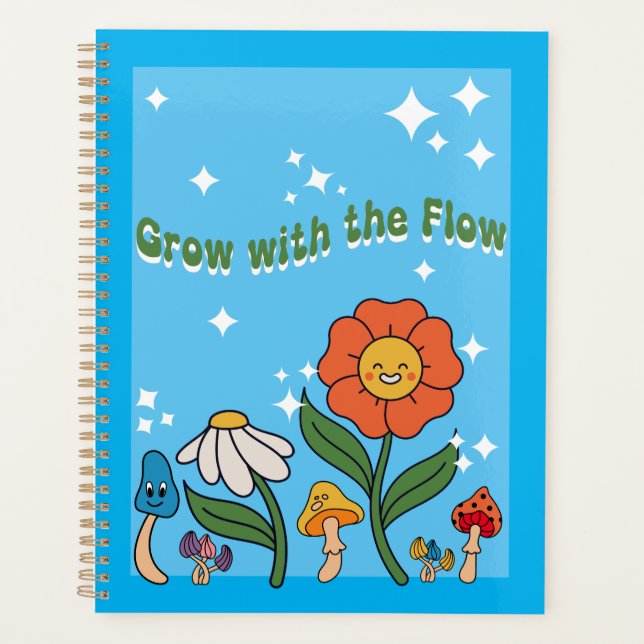 Grow with the Flow Planner (Front)