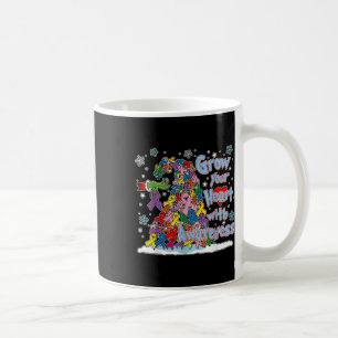 Grow Your Heart With Awareness Apparel Coffee Mug