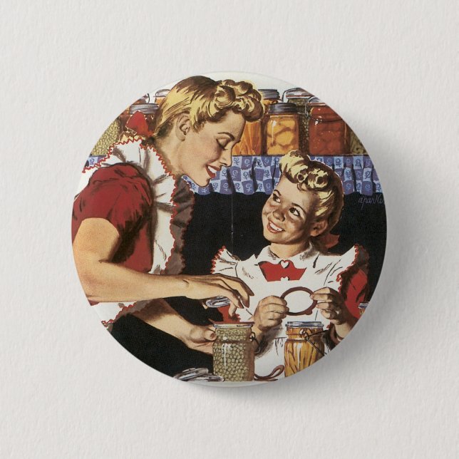 Grow Your Own, Can Your Own 6 Cm Round Badge (Front)