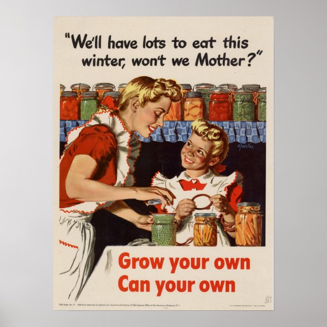 Grow Your Own Poster (Front)