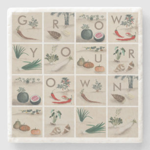 Grow Your Own Stone Coaster