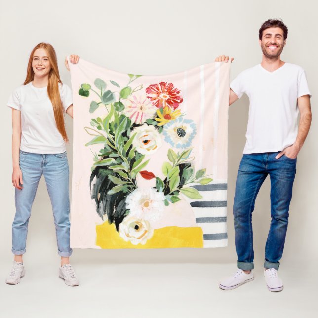 Grow Your Own Way Fleece Blanket (In Situ)