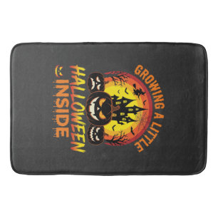 Growing a Little Halloween Inside Haunted Pumpkin Bath Mat