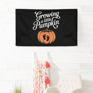 Growing A Little Pumpkin Fall Pregnancy Banner