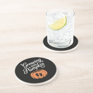 Growing A Little Pumpkin Fall Pregnancy Coaster