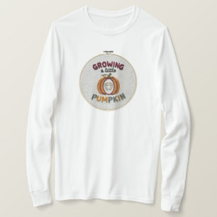 Growing a Little Pumpkin Fall Pregnancy T-Shirt