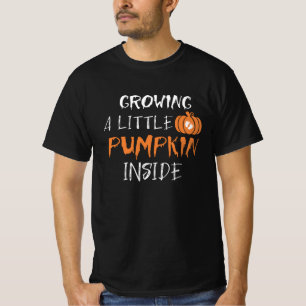 growing a little pumpkin inside halloween pumpkin T-Shirt