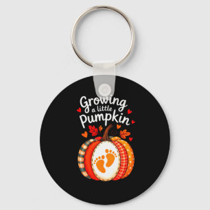 Growing A Little Pumpkin Maternity Pregnancy Thank Key Ring