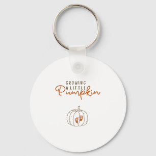 Growing A Little Pumpkin Pregnancy Reveal Hallowee Key Ring