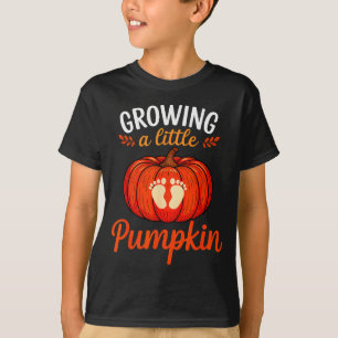 Growing A Little Pumpkin Pregnancy Thanksgiving Ma T-Shirt