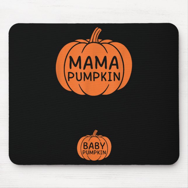 Growing A Little Pumpkin Thanksgiving Pregnancy Te Mouse Mat (Front)
