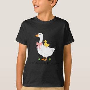 Growing a silly little goose pregnancy T-Shirt
