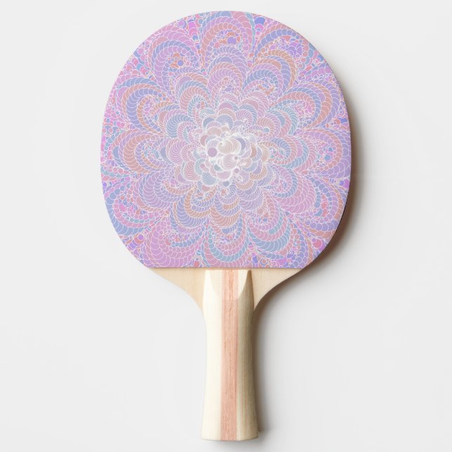 Growing Circle - geometric pattern - Ping Pong Paddle (Front)