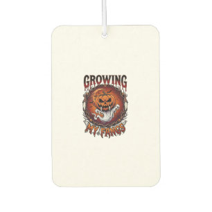 Growing Fangs Vampire Pumpkin Ghost Bats Skulls Car Air Freshener