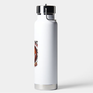 Growing Fangs Vampire Pumpkin Ghost Bats Skulls Water Bottle