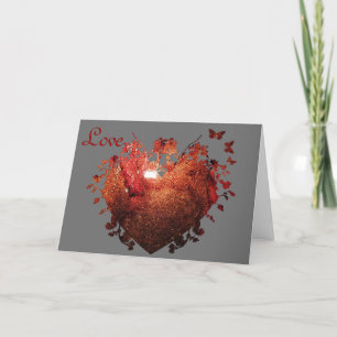 Growing Heart Of Love Greeting Card !