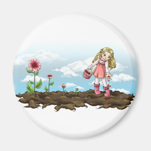 Growing Hearts Magnet