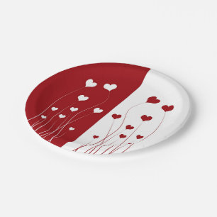 Growing Hearts - Paper Plate