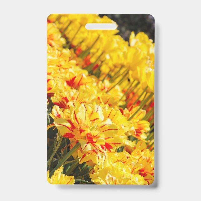 Growing in Gold  ID Badge (Front)