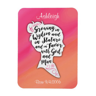 Growing in Wisdom and Favour Magnet