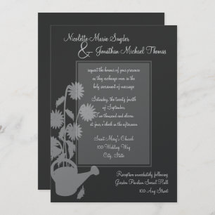 Growing Love Wedding Invitation