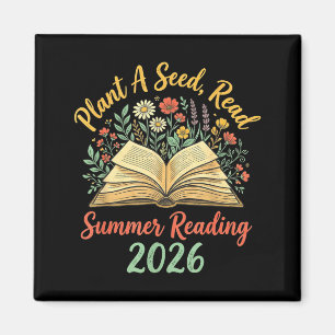 Growing Minds Summer Reading 2026 Plant A Seed Magnet