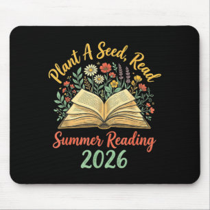 Growing Minds Summer Reading 2026 Plant A Seed Mouse Mat