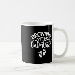 Growing My Valentine Pregnancy Pregnant New Mum Va Coffee Mug