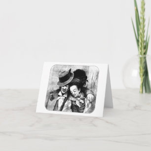 Growing Old Together Couple Love Romance art Card