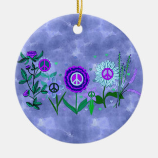 Growing Peace Ceramic Tree Decoration