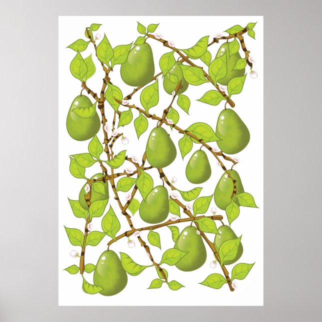 Growing Pears Poster (Front)
