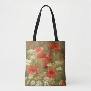 Growing Poppies and Daisies by Christensen Tote Bag