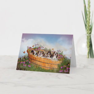 Growing Puppies ArtCard Card