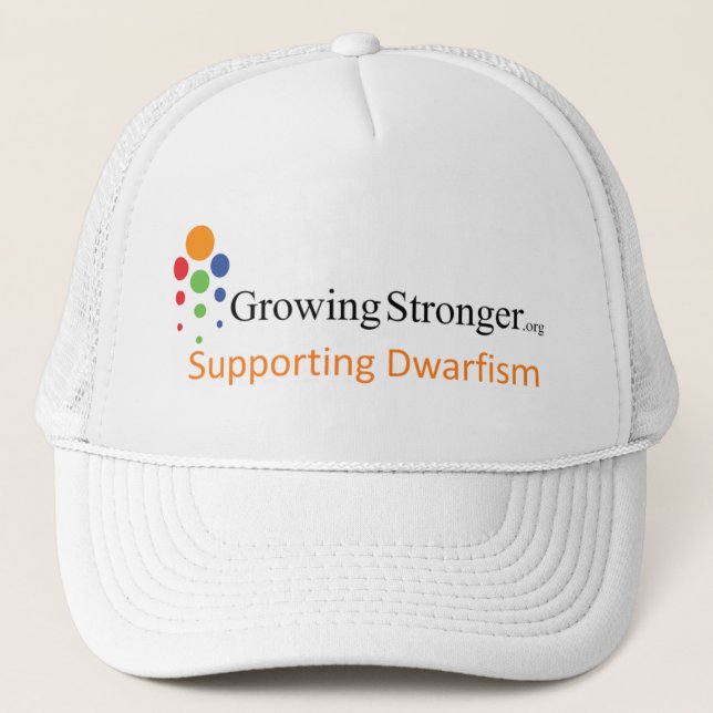 Growing Stronger Trucker Hat (Front)