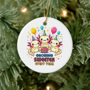 Growing Sweeter with Every Year Ceramic Tree Decoration