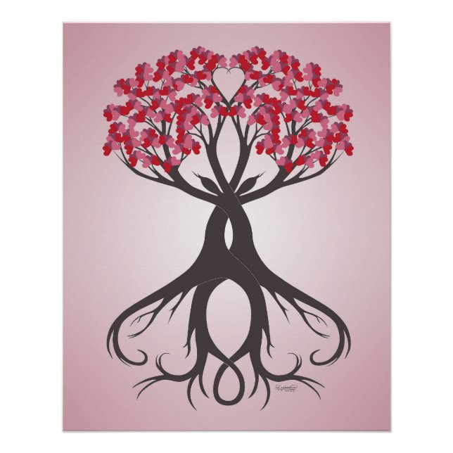 Growing Together with Love Glossy Poster (Front)