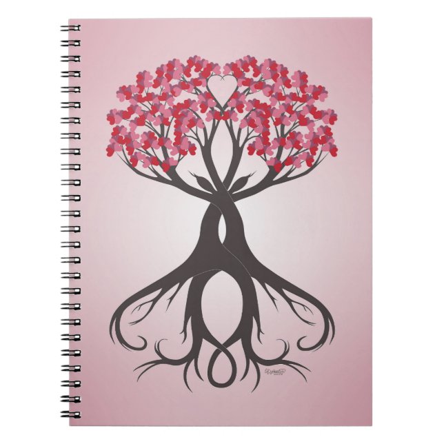 Growing Together with Love Notebook (Front)