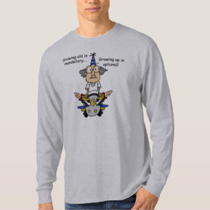 Growing Up is Optional Humour T-Shirt