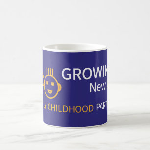 GROWING UP NM Blue Coffee Mug