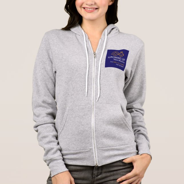 GROWING UP NM Blue Hoodie (Front)
