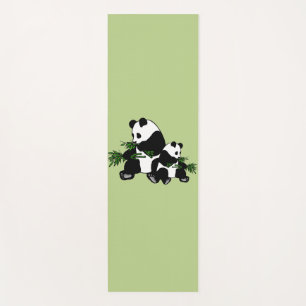 Growing Up Panda Yoga Mat