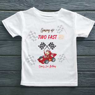Growing up two fast 2nd Birthday Baby T-Shirt