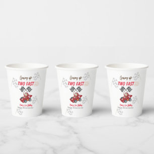 Growing up two fast 2nd Birthday Paper Cups