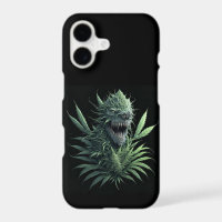 “Growing wild” cool weed plant design for print