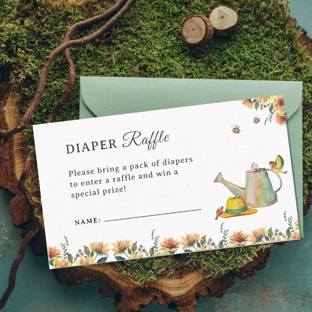 Growing with Love Diaper Raffle  Enclosure Card (Creator Uploaded)