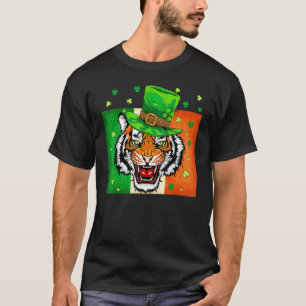 Growling Mouth Open Bengal Tiger New Year Bday Men T-Shirt