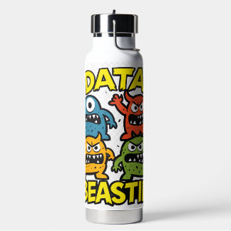 Growly Data Beastie Water Bottle