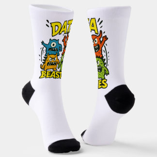Growly Data Beasties Socks