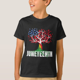 Grown African Root Tree Juneteenth Black Freedom T-Shirt