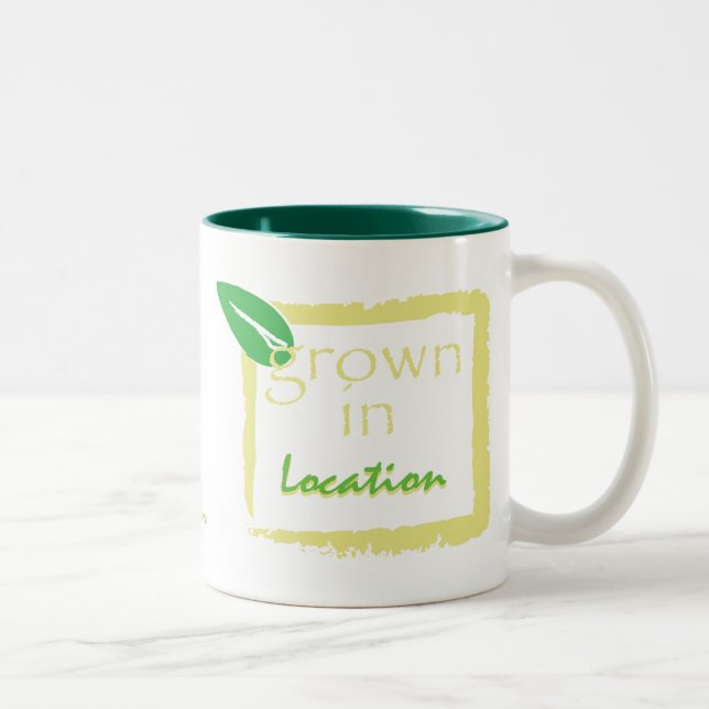 Grown In... Two-Tone Coffee Mug (Right)